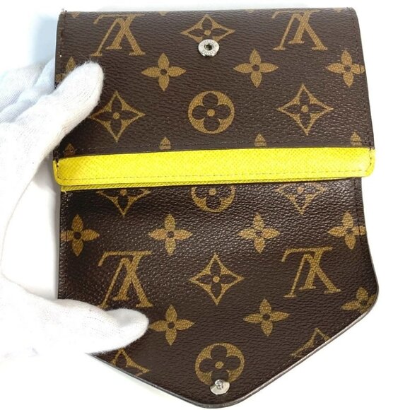 LOUIS VUITTON M40627 Monogram Portefeuille Marie-Lou Compact Trifold wallet - Picture 8 of 14